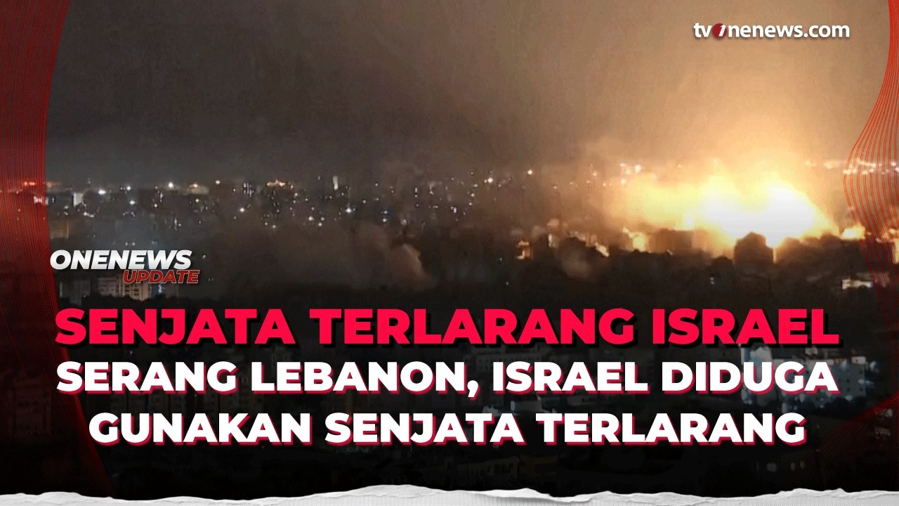 Israel Diduga Gunakan Senjata Fosfor Putih sebagai Senjata Terlarang | OneNews Update