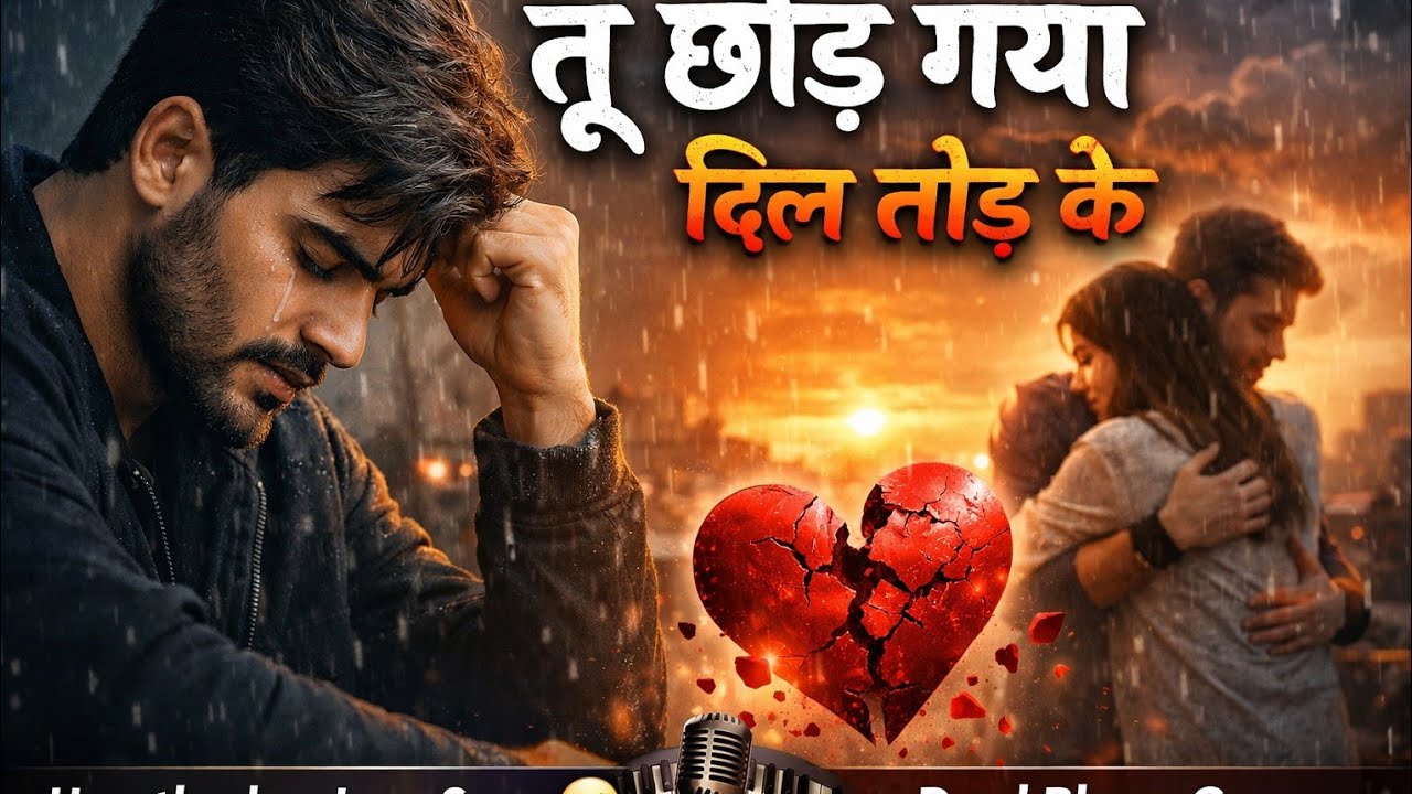 Tu Chhod Gaya Dil Tod Ke 💔 | Very Sad Breakup Song | Emotional Hindi Song
