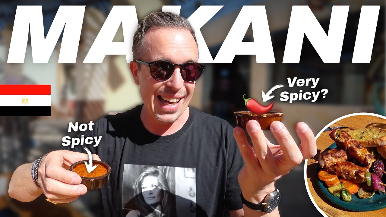EGYPT 🇪🇬 ASWAN: I tried AFRICAN ORGANIC SPICY 🌶 FOOD at MAKANI RESTAURANT and I loved it!!!