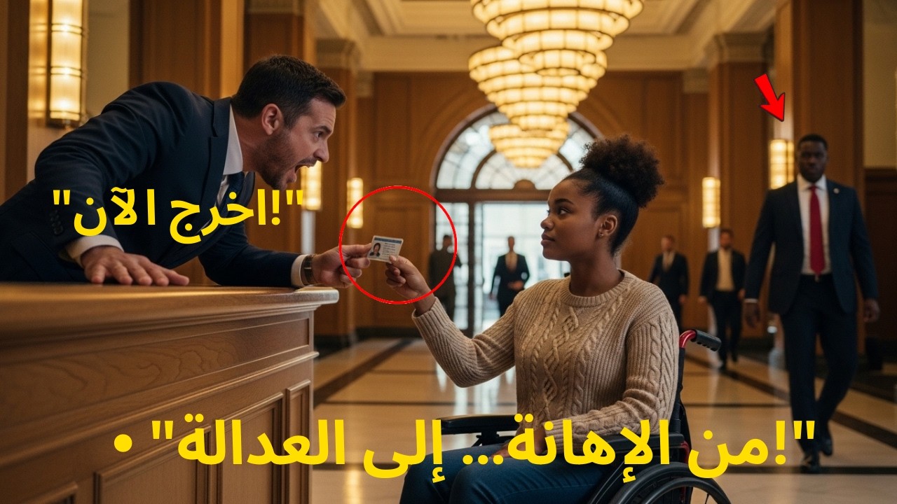 مدير فندق يهين فتاة سوداء من ذوي الإعاقة… ثم يُصدم عندما يكتشف أن والدها عمدة المدينة! 😳🔥