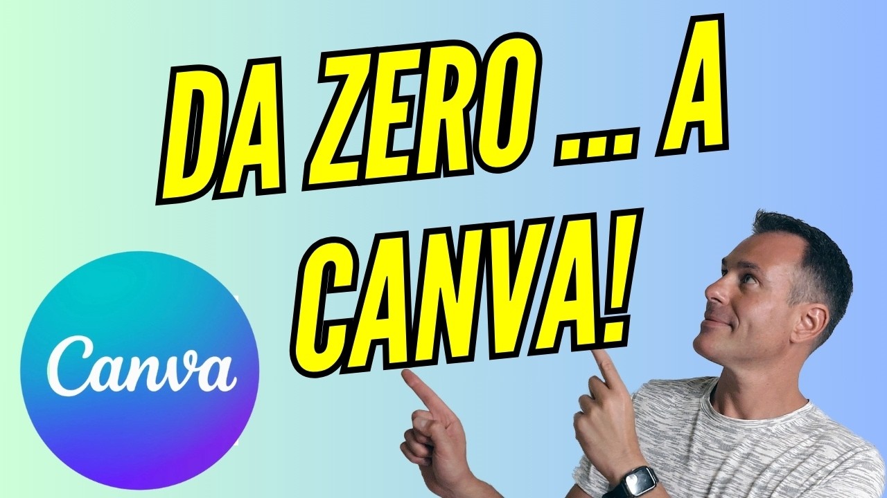 Corso CANVA gratuito 2025, come fare TUTTO con Canva! Lezione 1