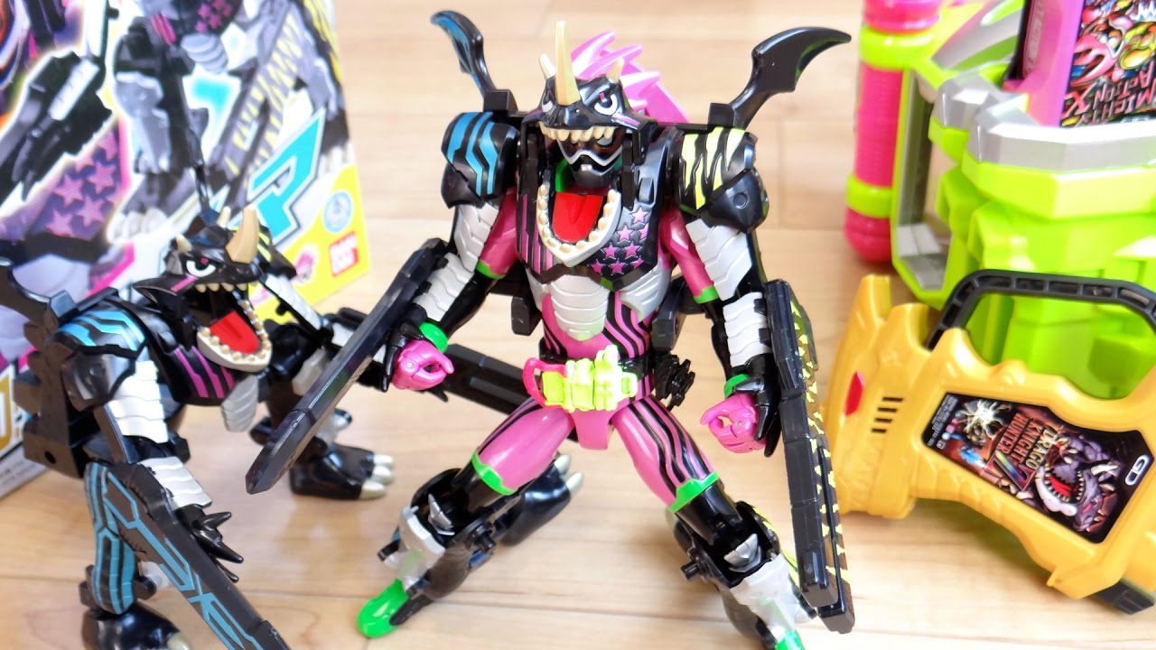 全装着でフルドラゴンに暴走！LVUR10 ハンターゲーマ & 仮面ライダーエグゼイド ハンターアクションゲーマーレベル5 変形合体レビュー！