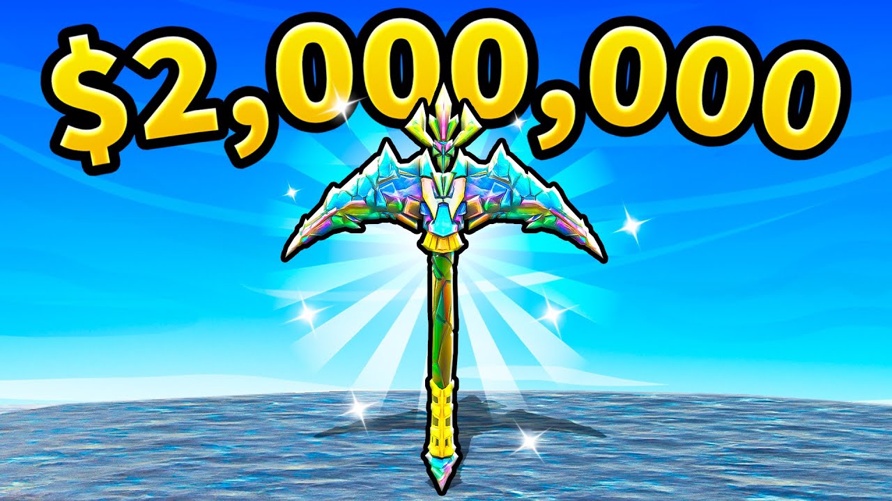 I Bought The NEW PRISMATIC PICKAXE In Roblox The Forge...