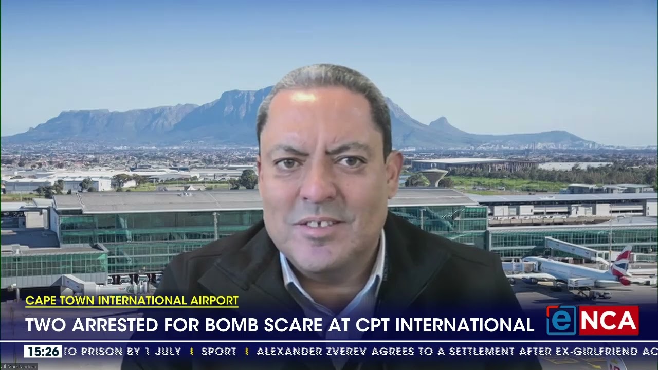 Two arrested for bomb scare at Cape Town International airport
