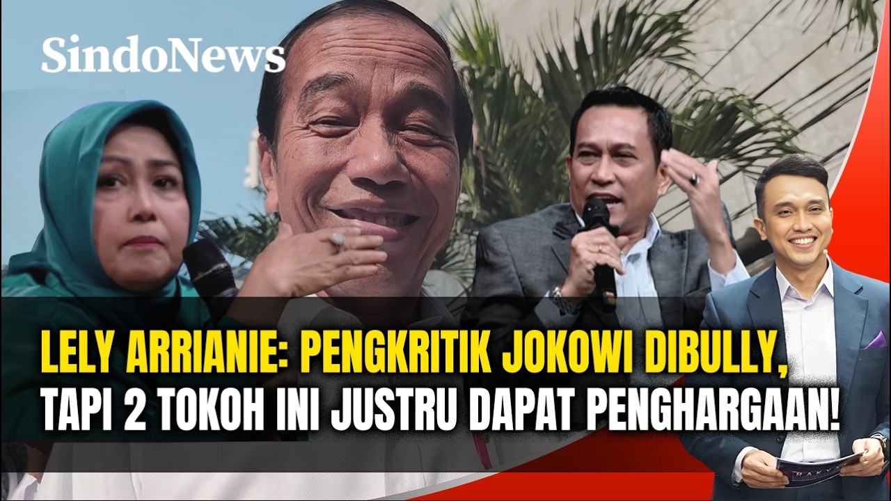 Lely Arrianie Bongkar Paradoks Kritik Jokowi: Ada Yang Dibully, Ada Yang Dapat Penghargaan!