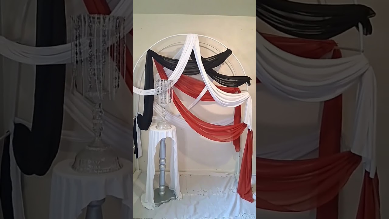 #wedding #drape #canopy