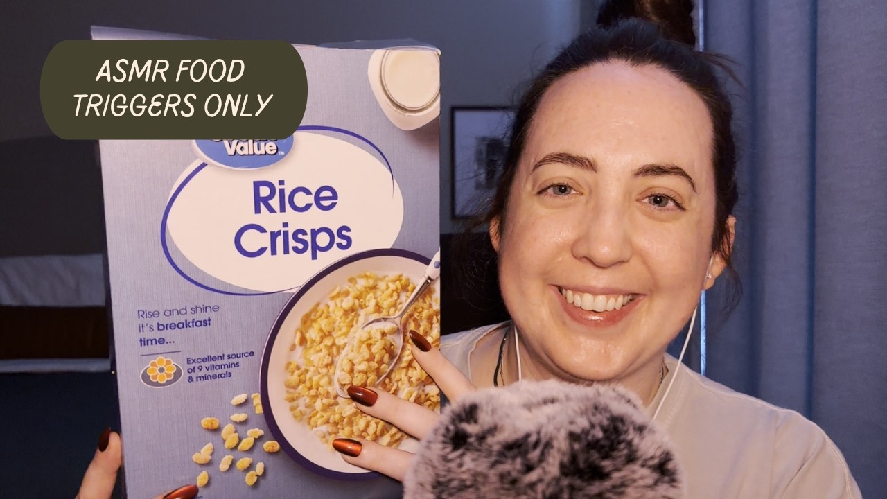 ASMR Food Triggers Only 🍎 No Eating | Tapping, Crinkles & Soft Whispering for Sleep