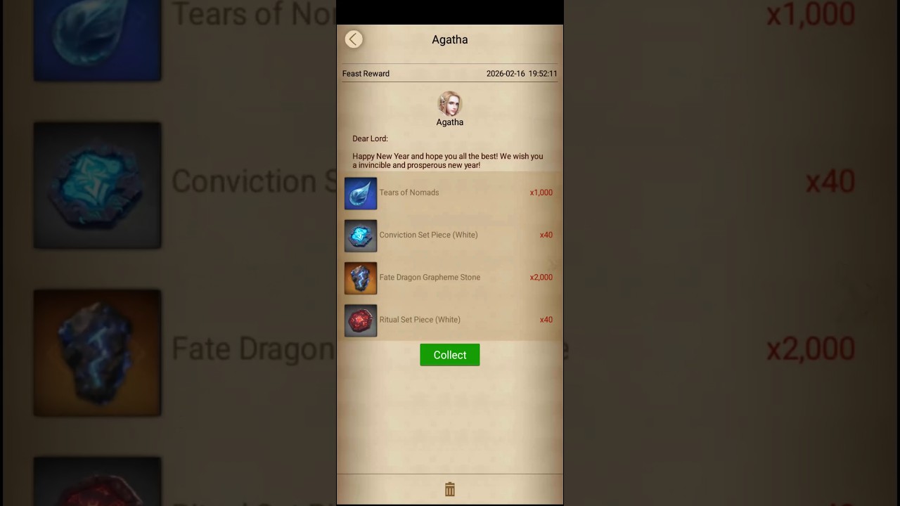 Clash of Kings: don't forget to take the gift + Artifacts Powers.