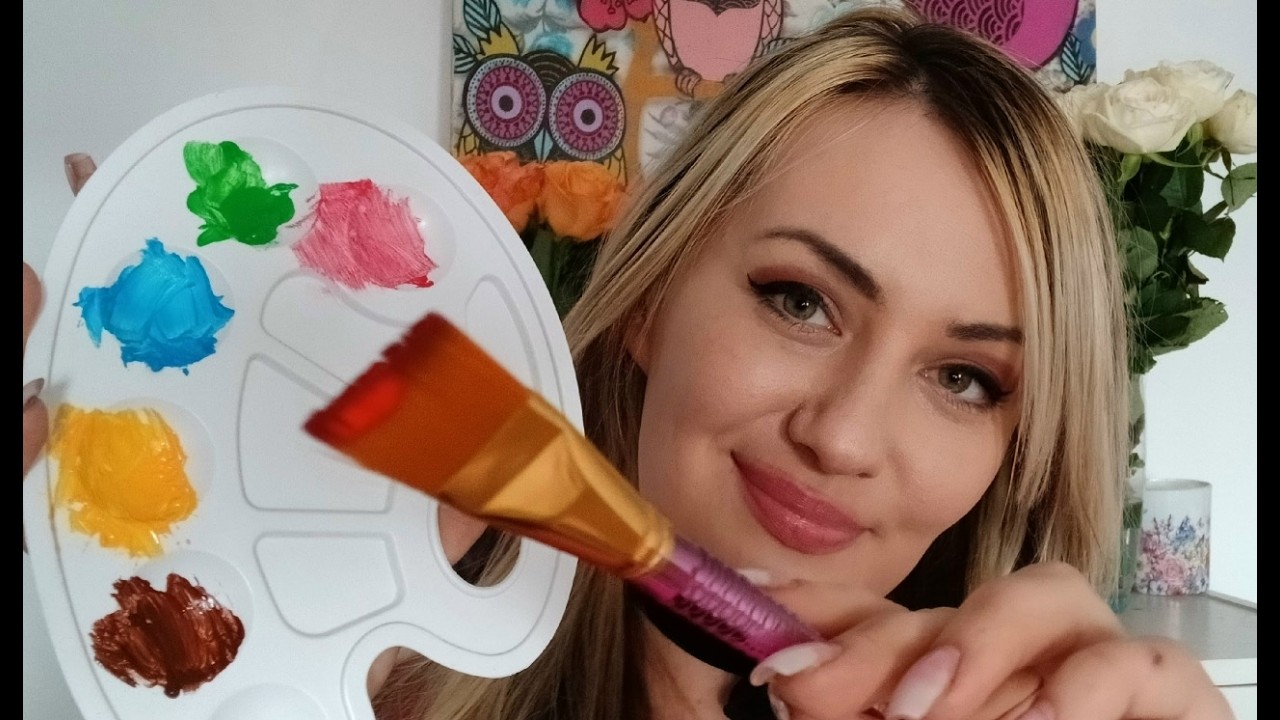 ASMR Painting Your Face 🎨 | Personal Attention ASMR