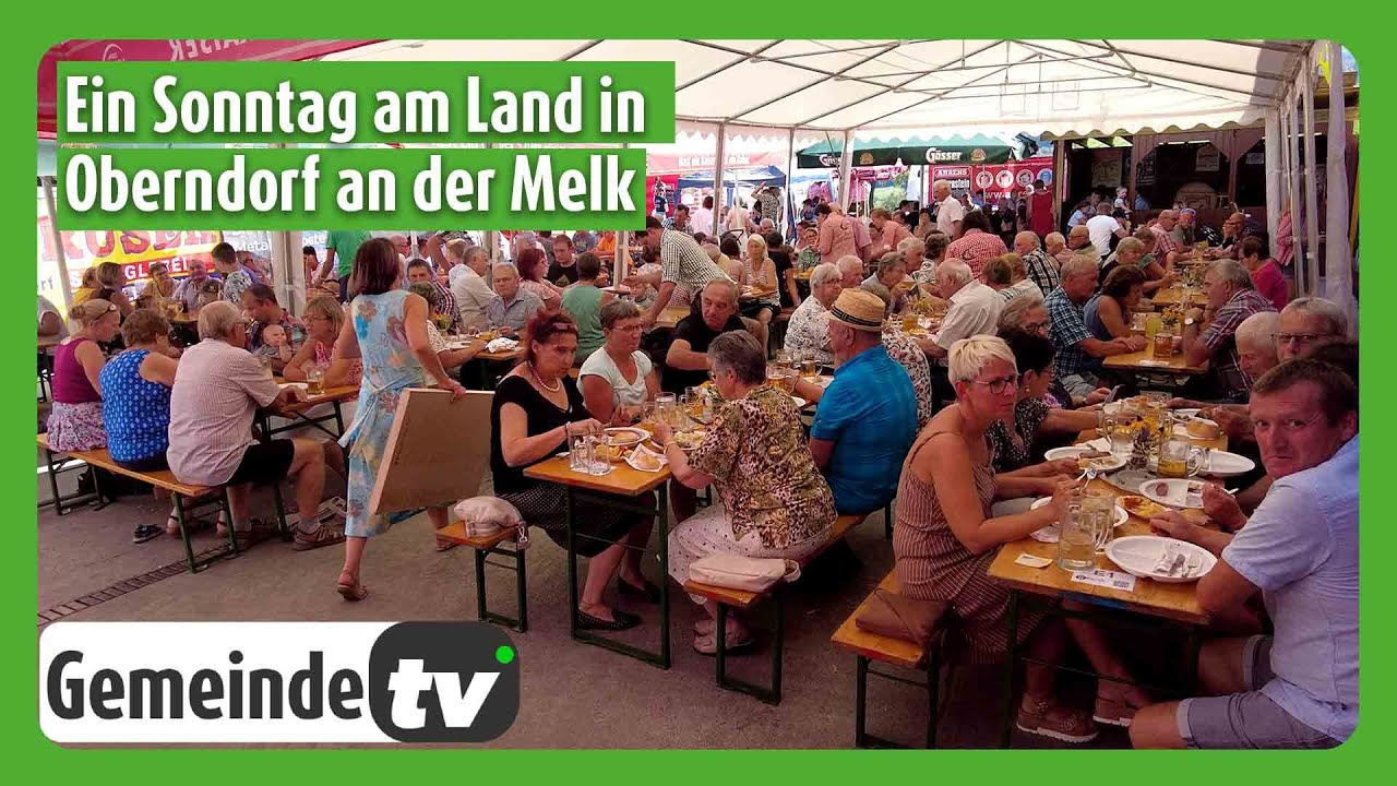 Ein Sonntag am Land in Oberndorf an der Melk