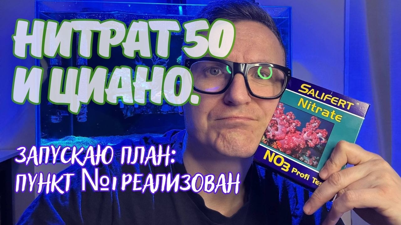 Нитрат 50 и циано. Запускаю план: пункт №1 реализован