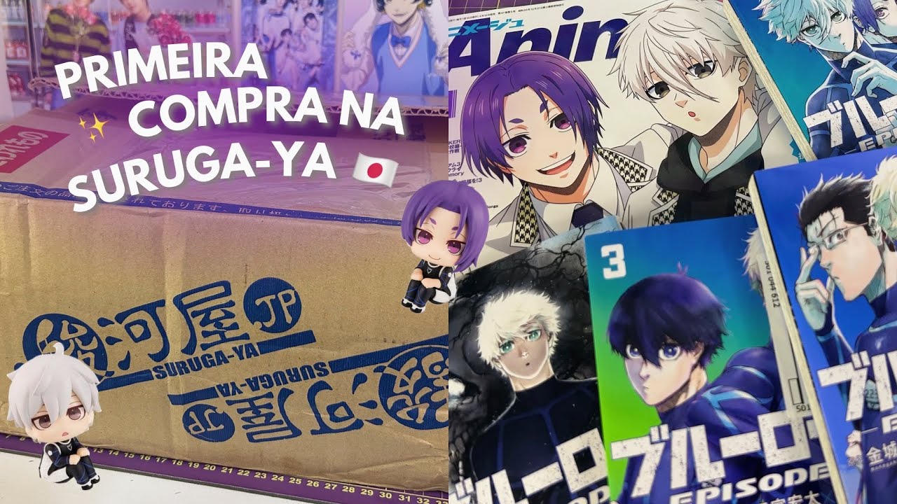 Mangás em Japonês da SURUGA-YA !! ✨ Unboxing de mangás #48