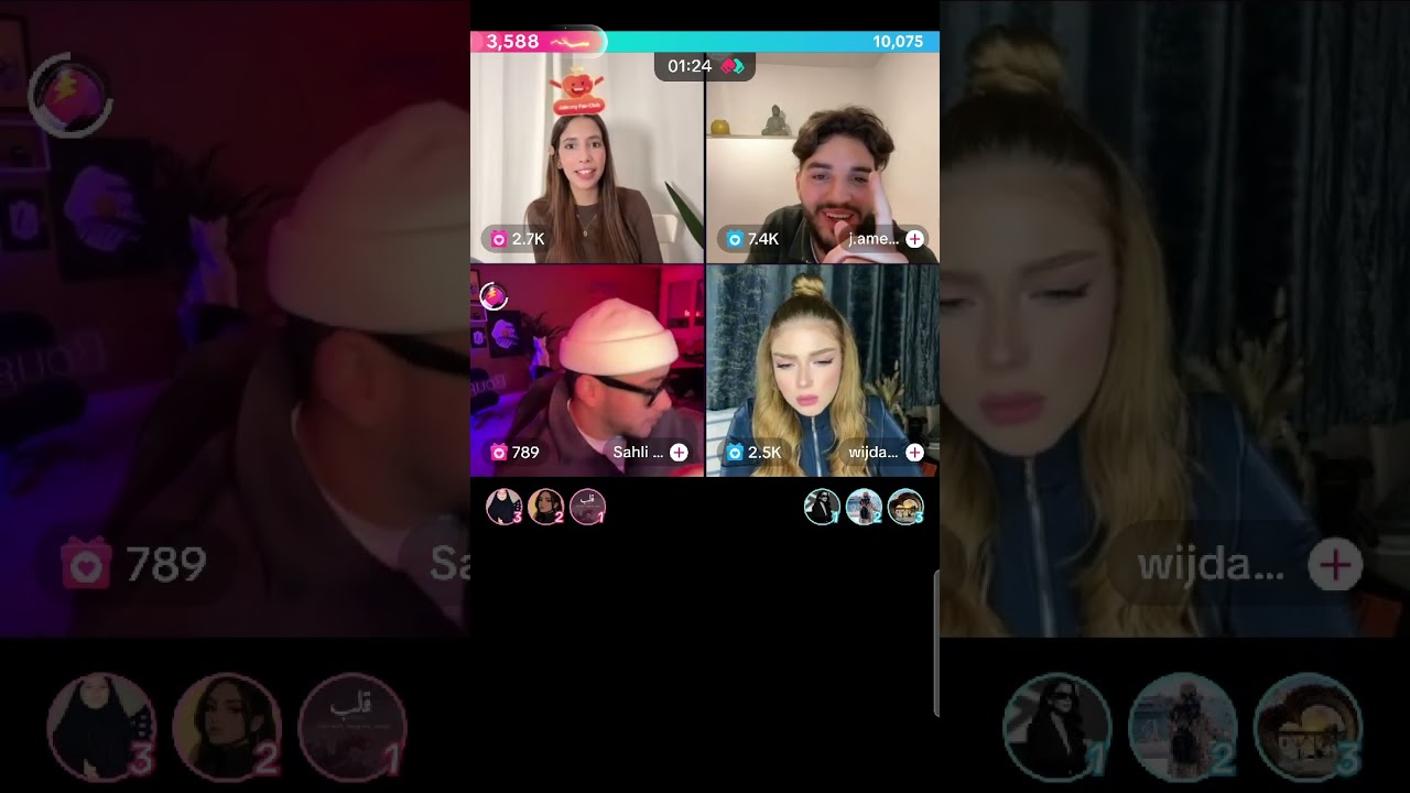 لايف شيماء تيك توك اليوم 