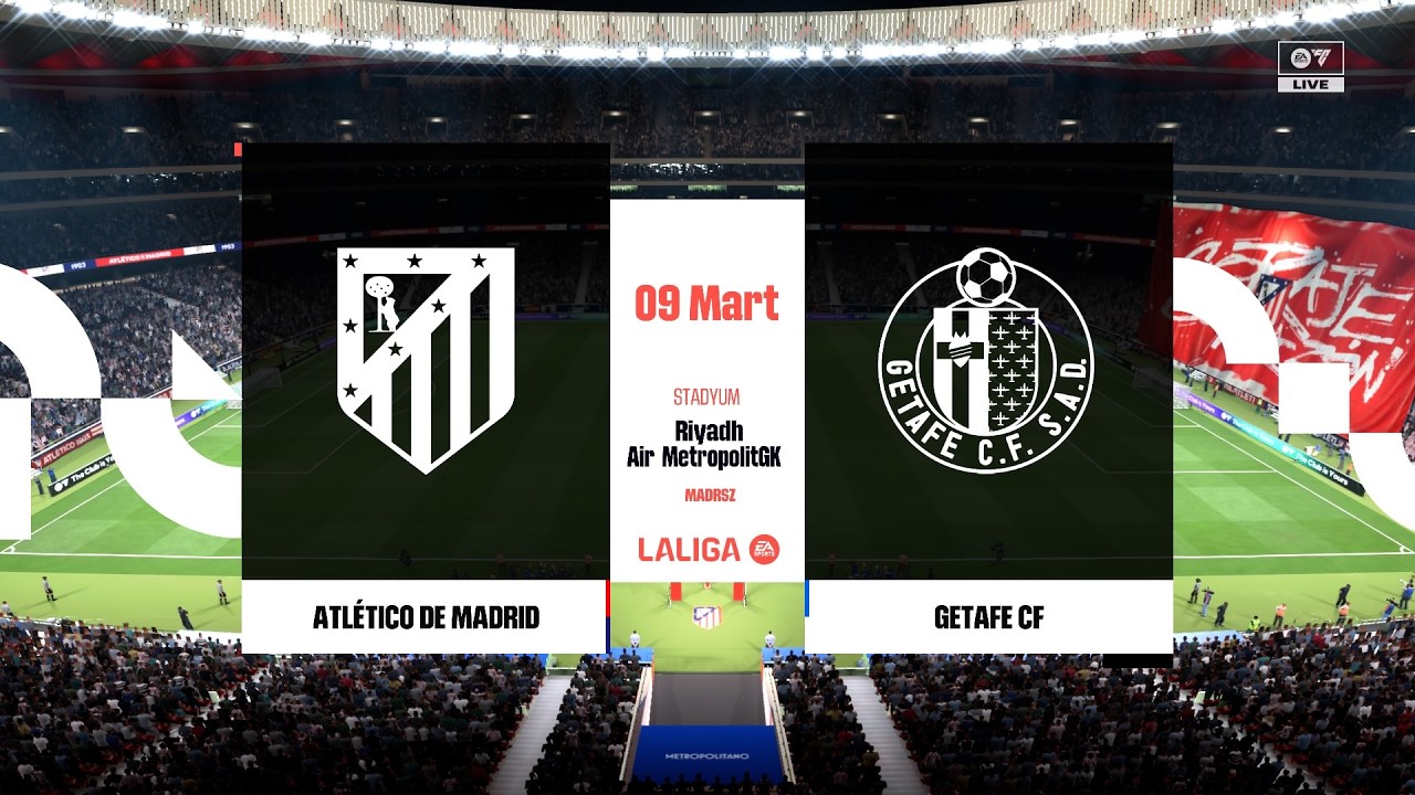 ATLETİCO MADRİD-GETAFE|LALİGA|FC|