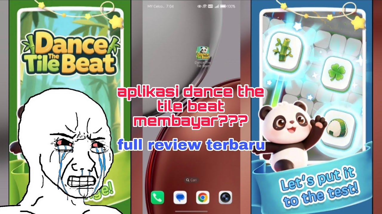 Aplikasi dance the tile beat membayar??? Full review terbaru #appbuatduit 