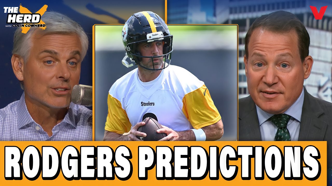 Predictions for Aaron Rodgers & Steelers vs. Jets | THE HERD NFL w/ Colin Cowherd