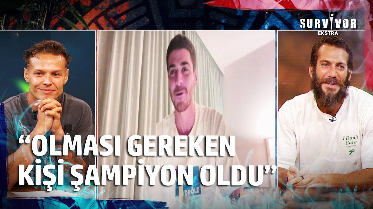 Şampiyon Ogeday'a Canlı Bağlantıyla Poyraz Sürprizi | Survivor Ekstra Şampiyonluk Hikayesi