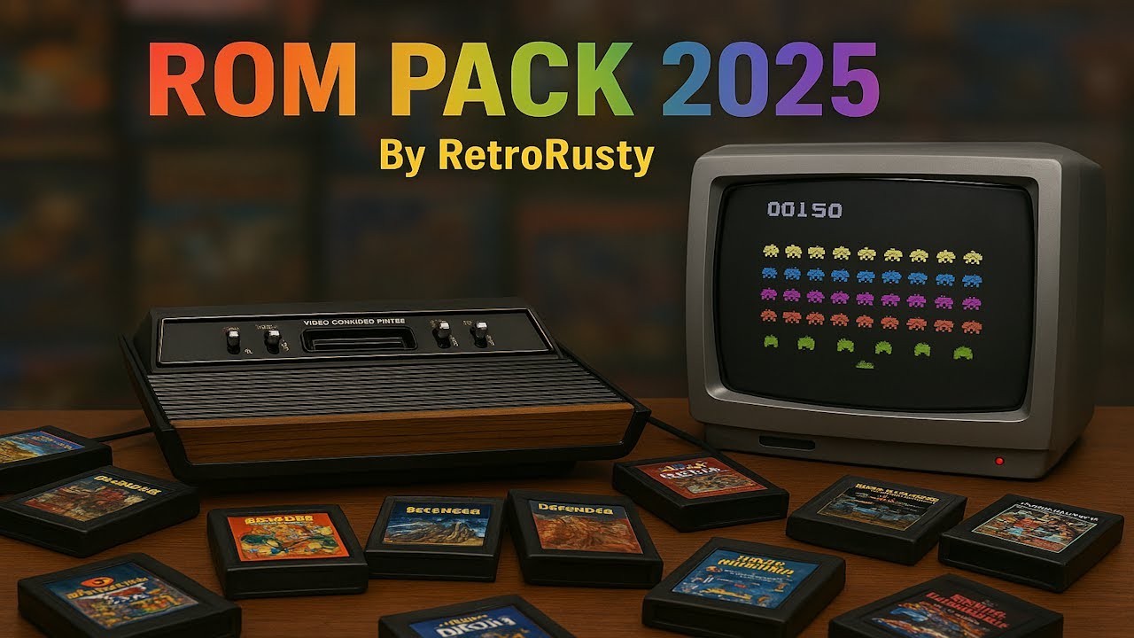 Atari 2600 Rom Pack 2025 (475 Games + Art) - Retrobat