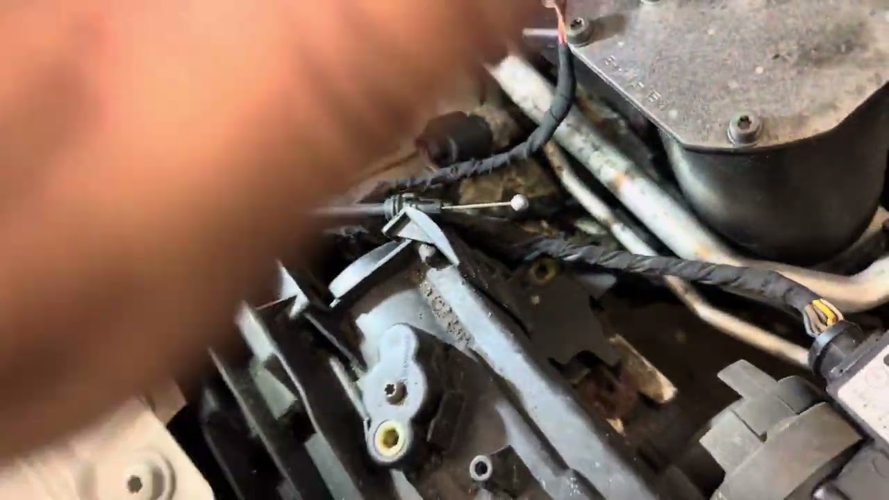 Vw passat b8 bonnet release cable broken repair