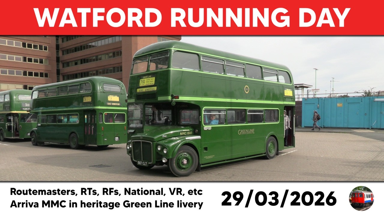 Watford Bus Running Day 29/03/2026