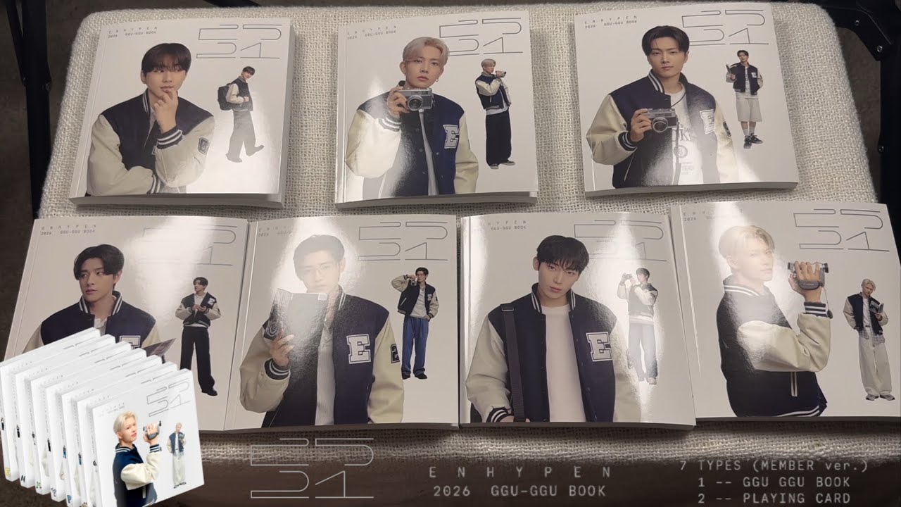 Unboxing ENHYPEN 2026 Season’s Greetings! | GGU GGU BOOK SET | PART 2 |