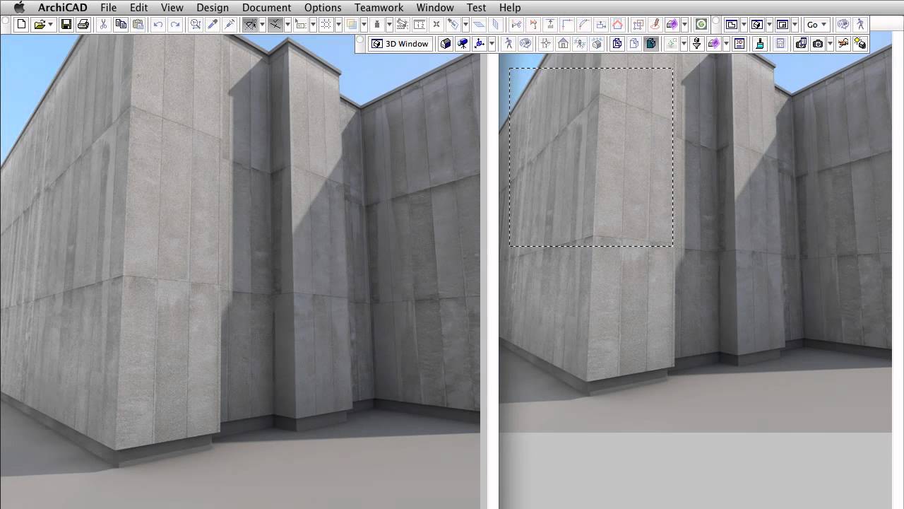 Creating a High-end Concrete Surface Material in ARCHICAD