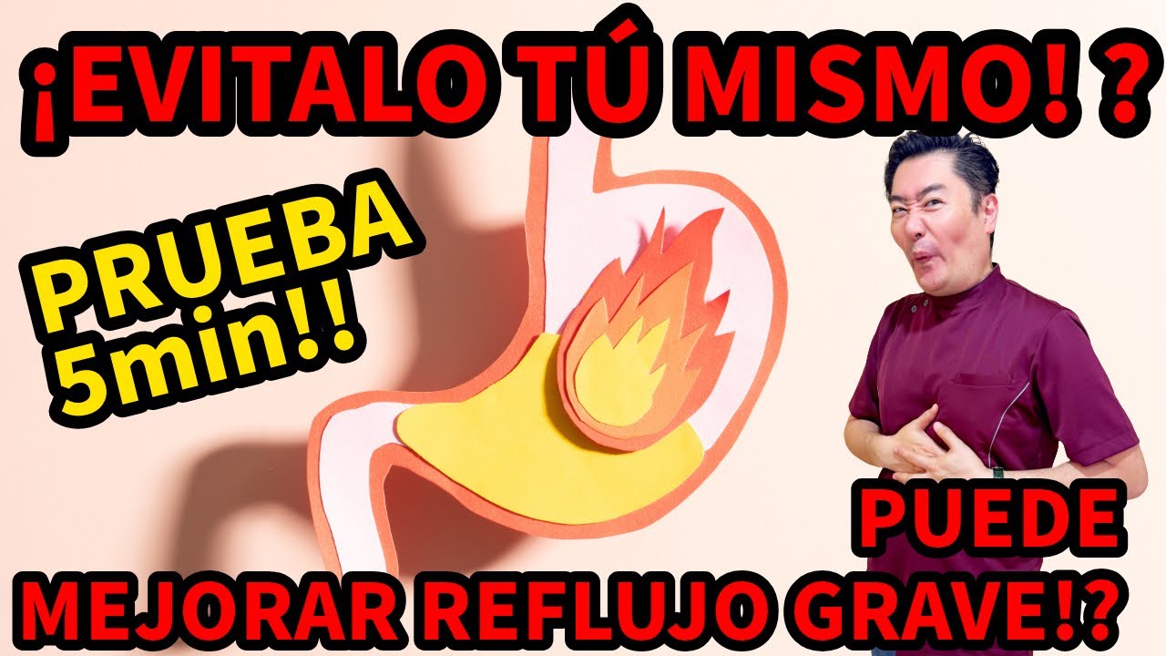 &iexcl;Ardor de est&oacute;mago despu&eacute;s de las comidas! &iexcl;T&eacute;cnica para detener el reflujo &aacute;cido!