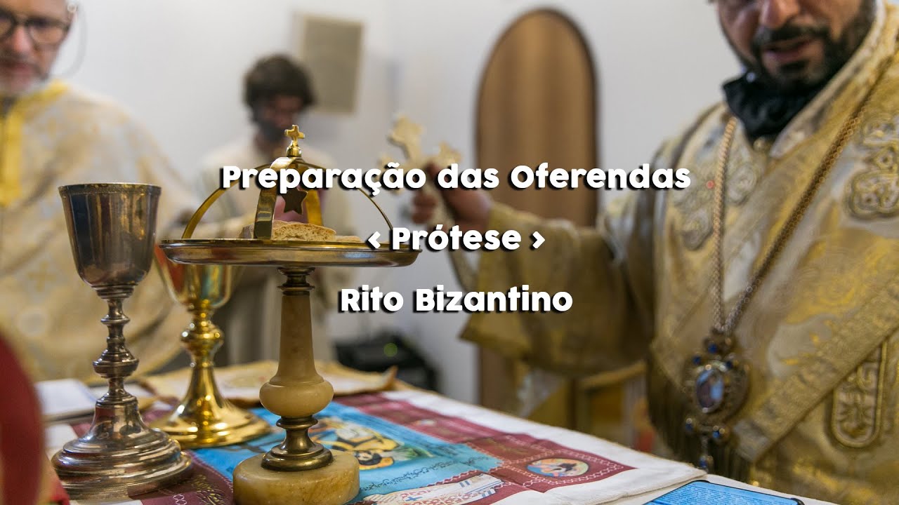 Prótese : Preparação do Pão e do Vinho em Rito Bizantino