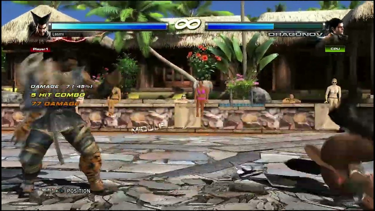 TTT2 Heihachi Demon Uppercut combo