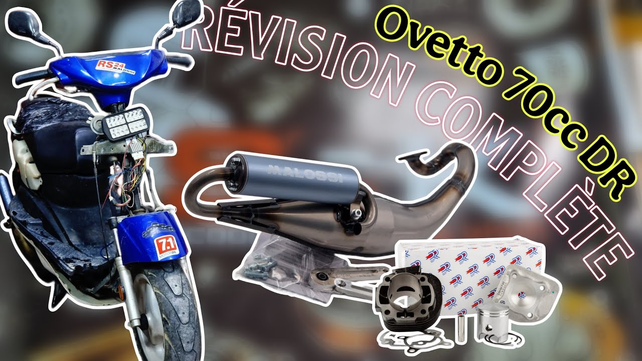 Ovetto 70cc DR révision complète ♻️partie 2 