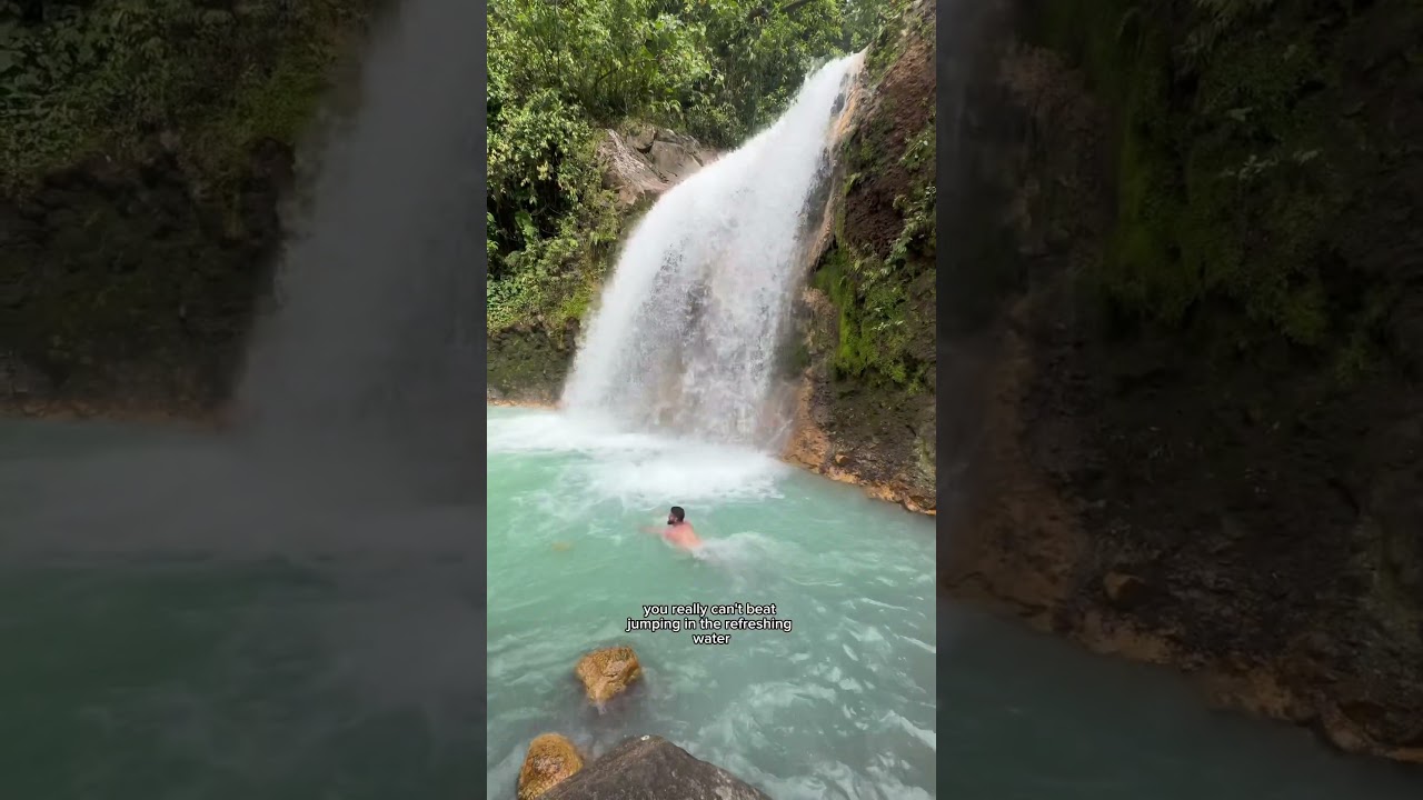6 INCREDIBLE waterfalls in one hike! Blue Falls - Costa Rica #hiking #waterfalls #outdoors