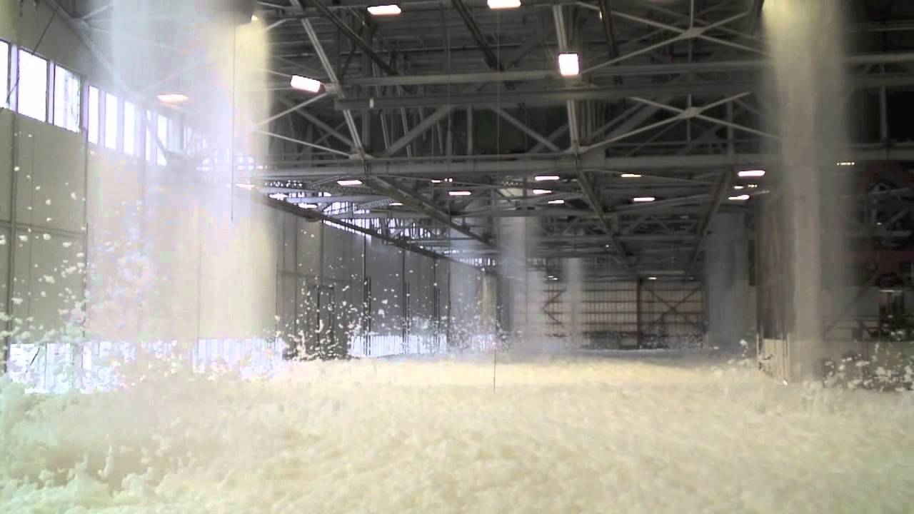 Foam Dump - Fire Suppression System Test
