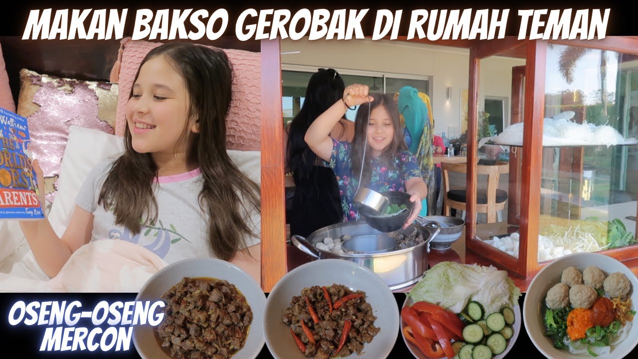 BAKSO GEROBAK MAKNYUS | RESEP OSENG-OSENG MERCON ENAK DAN GAMPANG