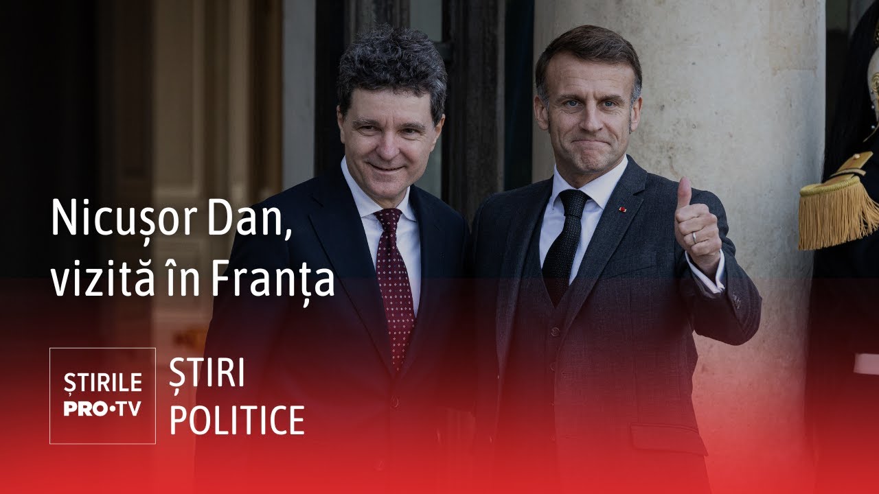 Nicușor Dan l-a învățat să vorbească în română pe Emmanuel Macron