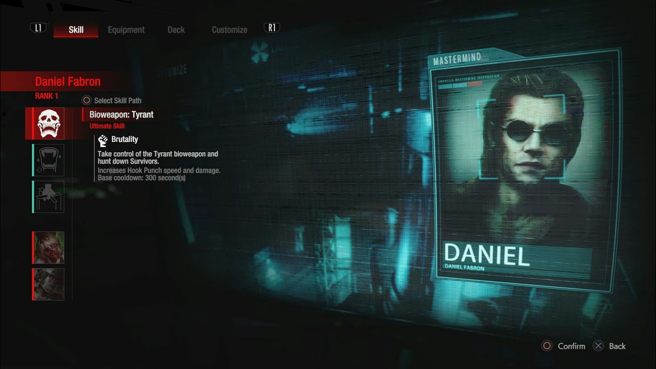 RESIDENT EVIL RESISTANCE: Mastermind (Daniel Fabron)