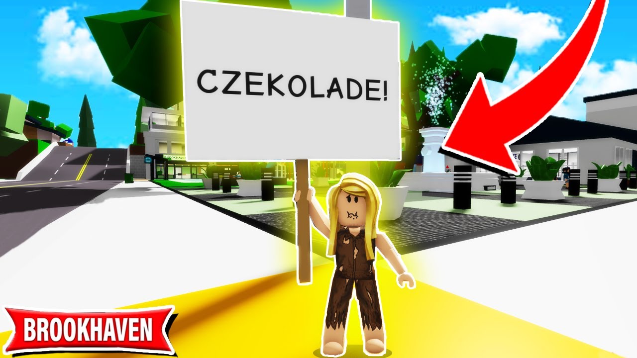 KIEDY 5-LATKA M&Oacute;WI DLACZEGO NIE WOLNO JEŚĆ CZEKOLADY...😉(Brookhaven Roblox Roleplay)| Bella