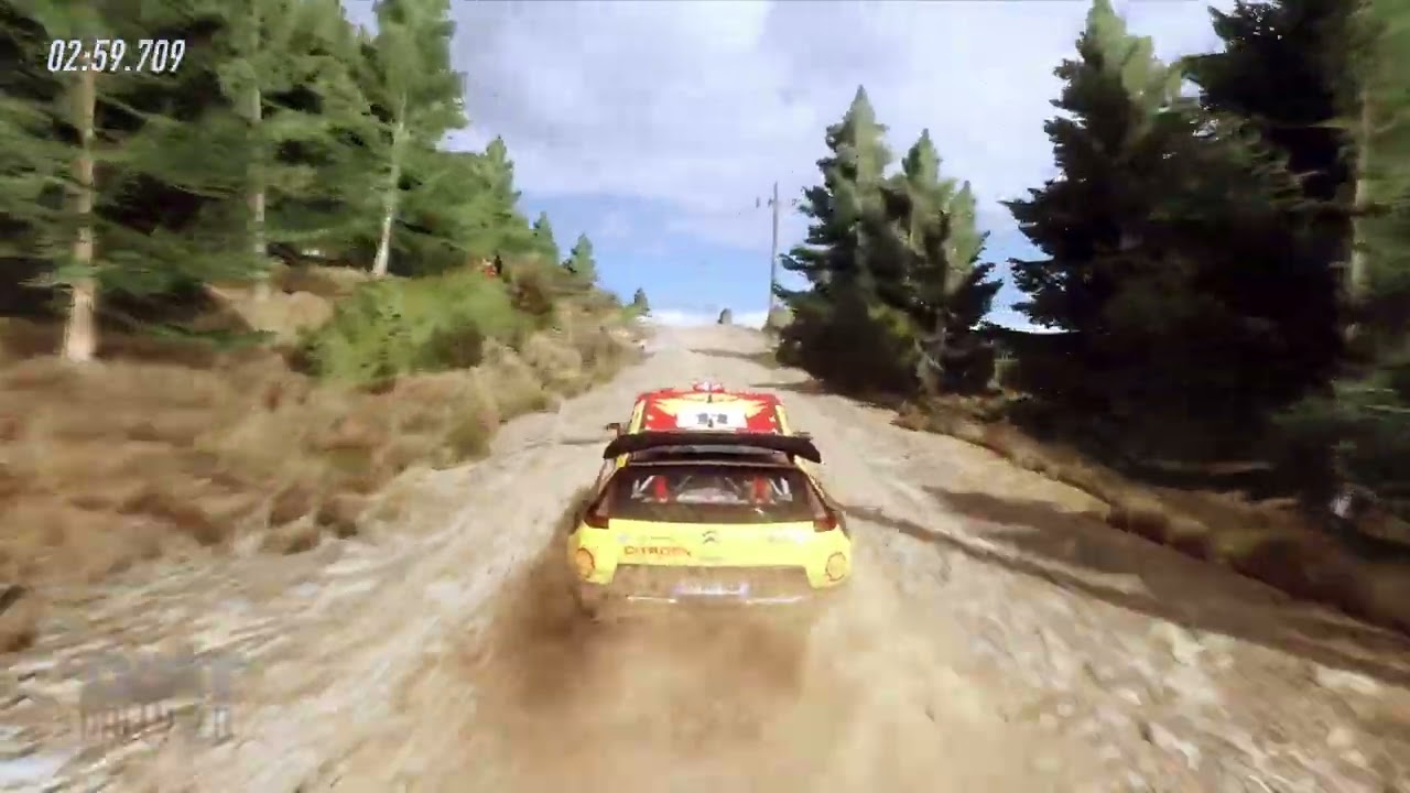 Dirt Rally 2.0  Citroën C4 Rally Ypsona tou Dasos 4K#甩尾#飄移#拉力