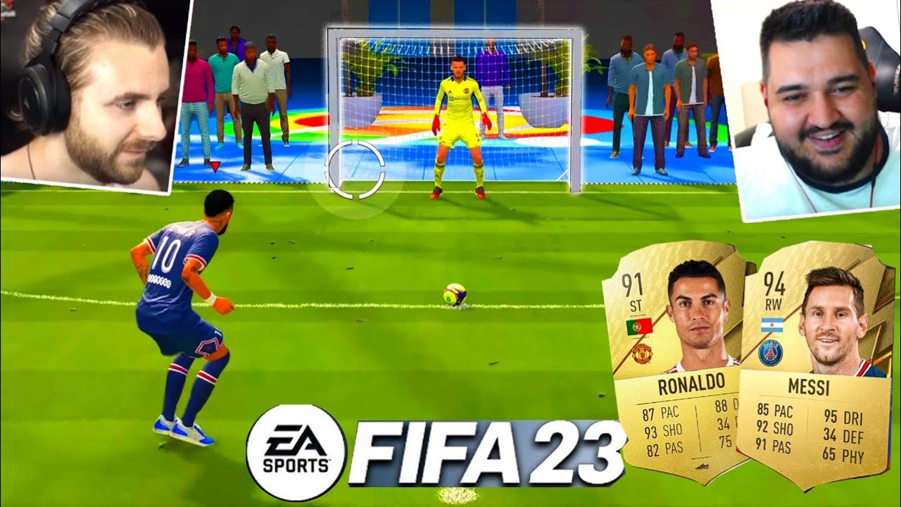CEL MAI FRUMOS MECI de FIFA 23 cu RONALDO si MESSI vs RAFAEL!