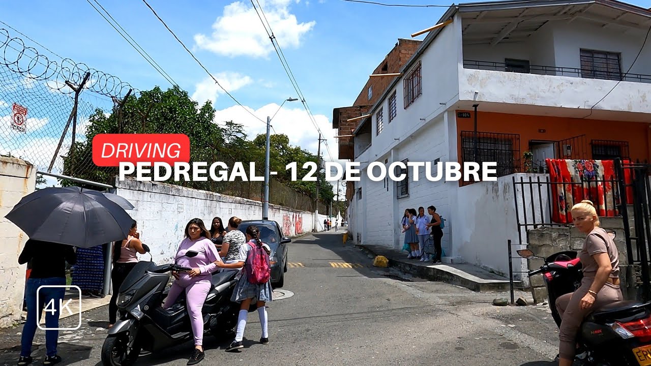 Driving Barrios Pedregal y doce de octubre comuna 6 Medellín 🇨🇴Asmr Sin Sentino