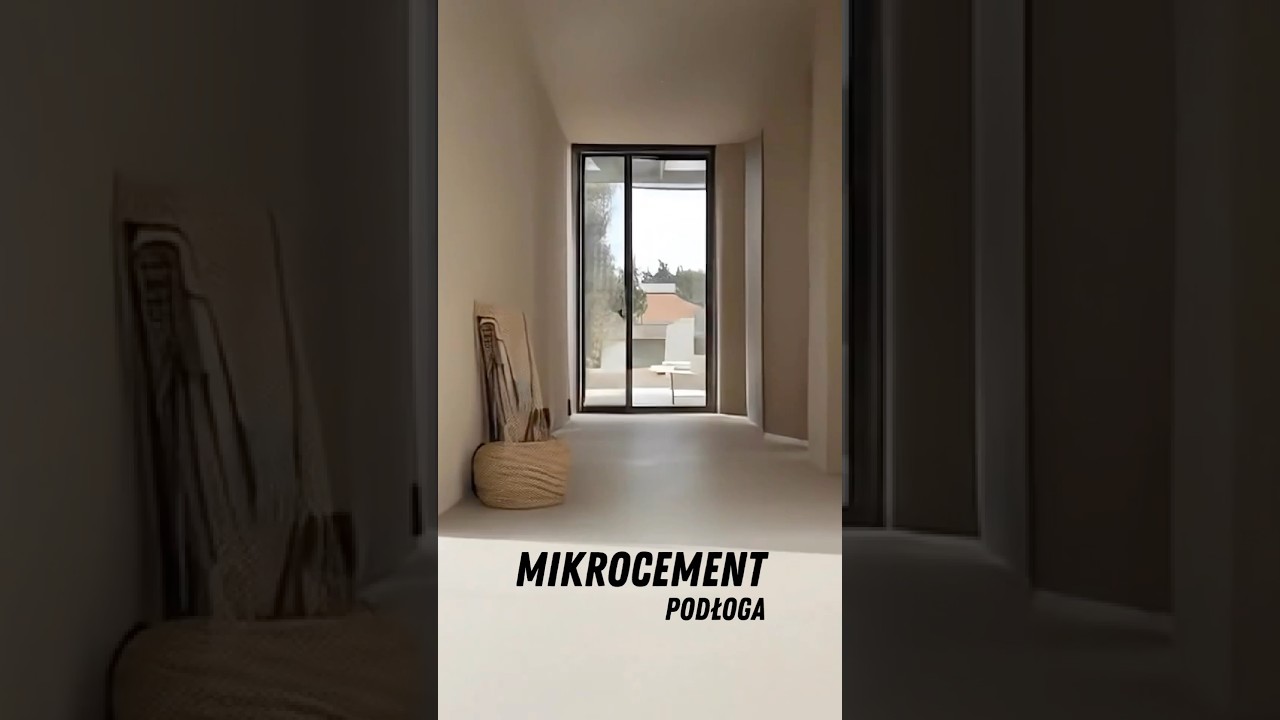 Podłoga z Mikrocementu e-concreto | Mikrocement na posadzki, ściany i schody #econcreto #mikrocement