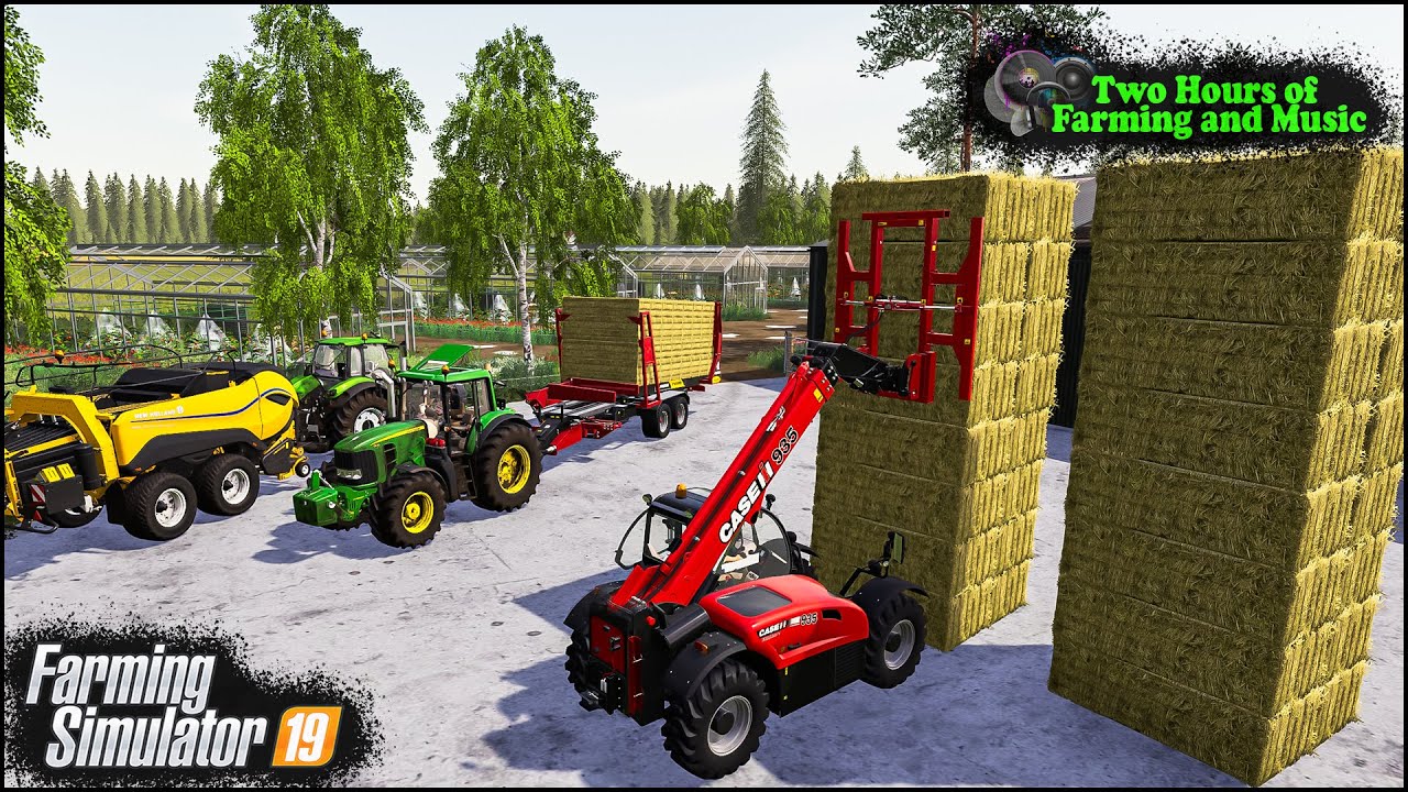 No Man's Land Episodes Collection🔹Ep. 75 - 79🔹TWO HOURS of FARMING & MUSIC🔹Farming Simulator 19