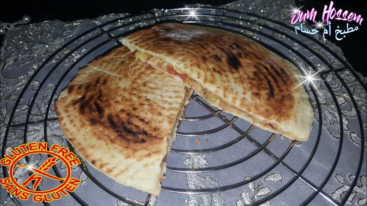 Oum Hossem ║😋 Sans Gluten كسرة محشية بدون غلوتين روووعة