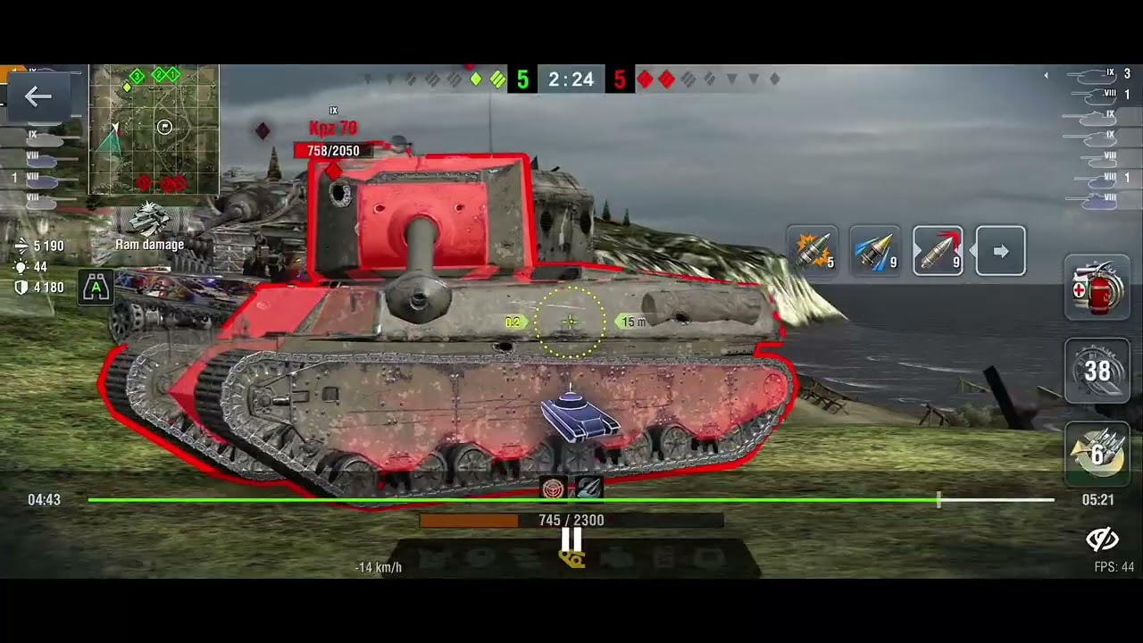 E75 & WZ-113G FT • World Of Tank Blitz #gameplay #wotblitz 