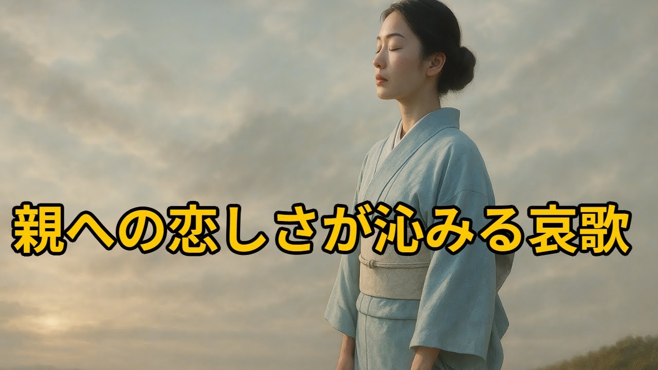 親への深い恋しさを綴り、懐かしい想いを呼び覚ます演歌名曲集です
