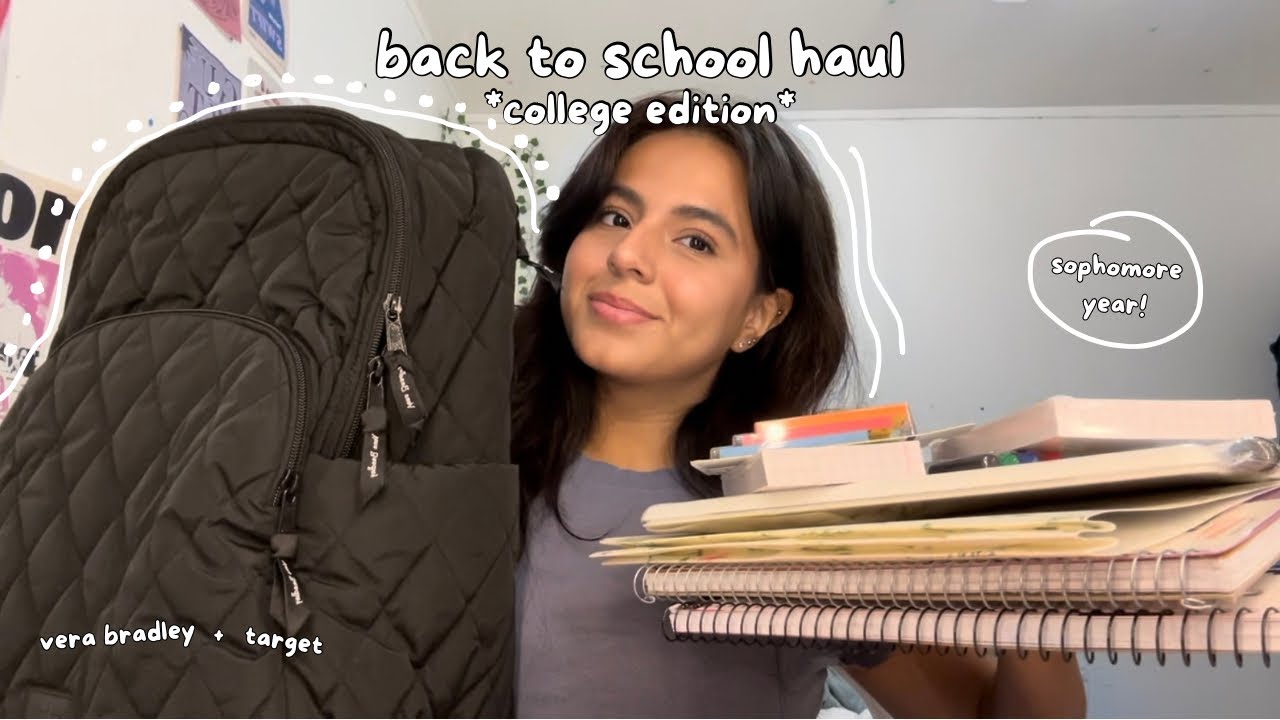 back to school haul | college | sophomore year