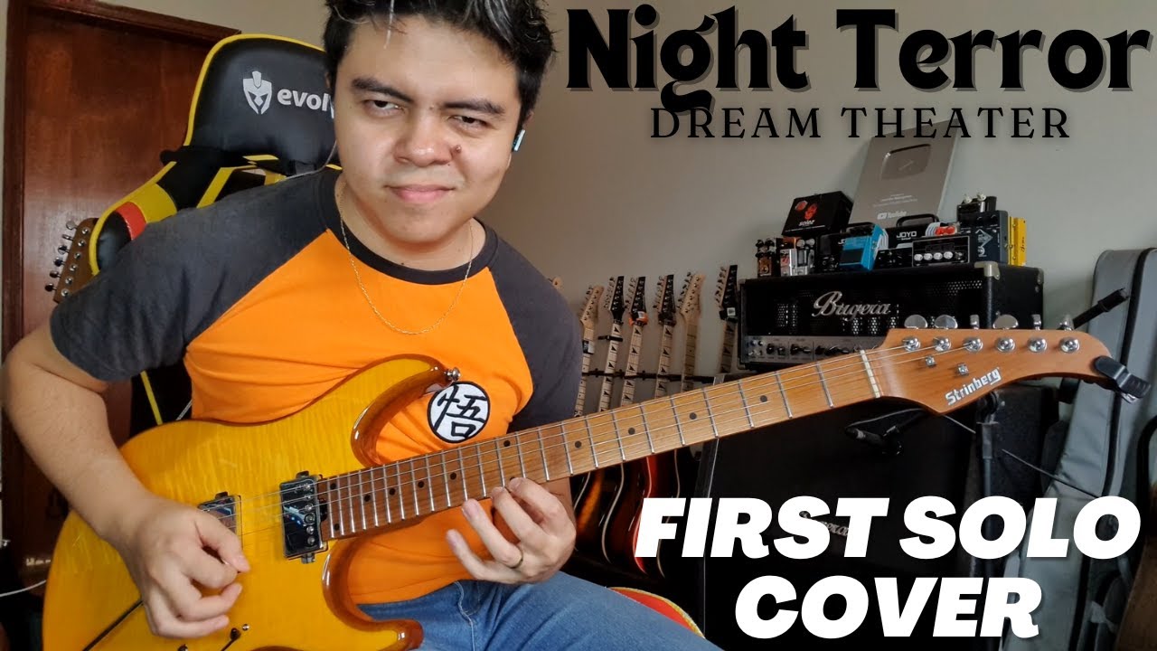 Night Terror - Dream Theater | FIRST SOLO COVER by Juninho Nakagawa