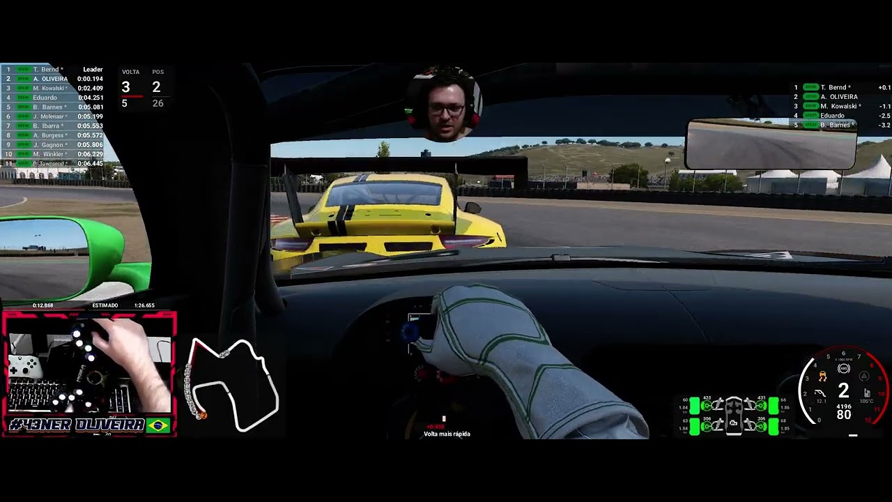 AUTOMOBILISTA 2  | GT3 + Laguna Seca ft. EDU e INACIO