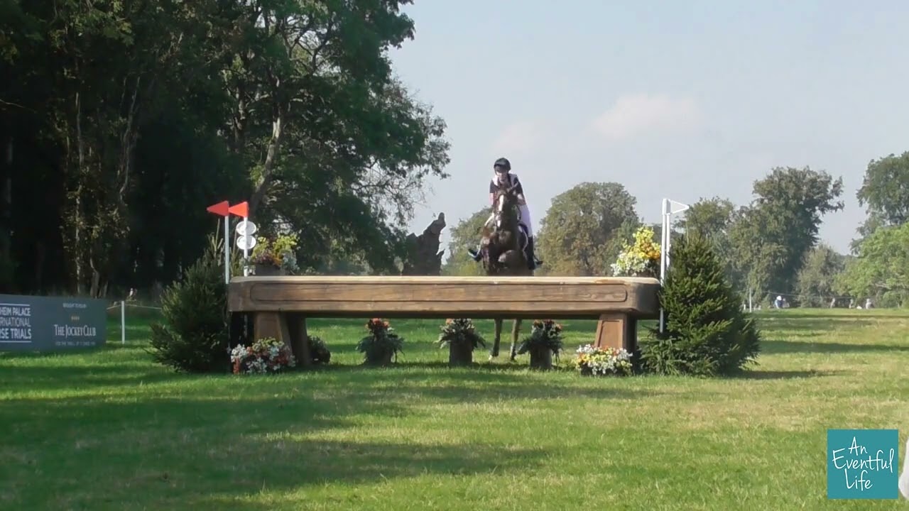 Yasmin Ingham and Banzai Du Loir at Blenheim Palace International Horse Trials 2021
