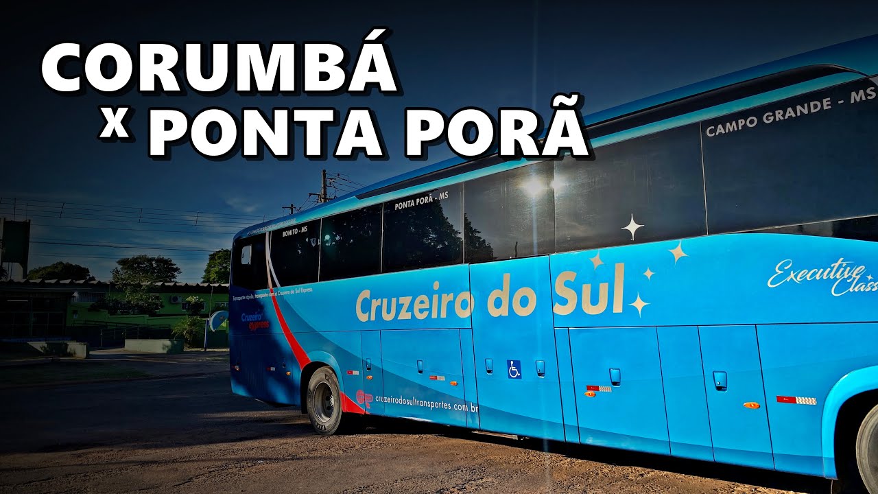 O Invictus da CRUZEIRO do SUL! Viajando de CORUMBÁ à PONTA PORÃ