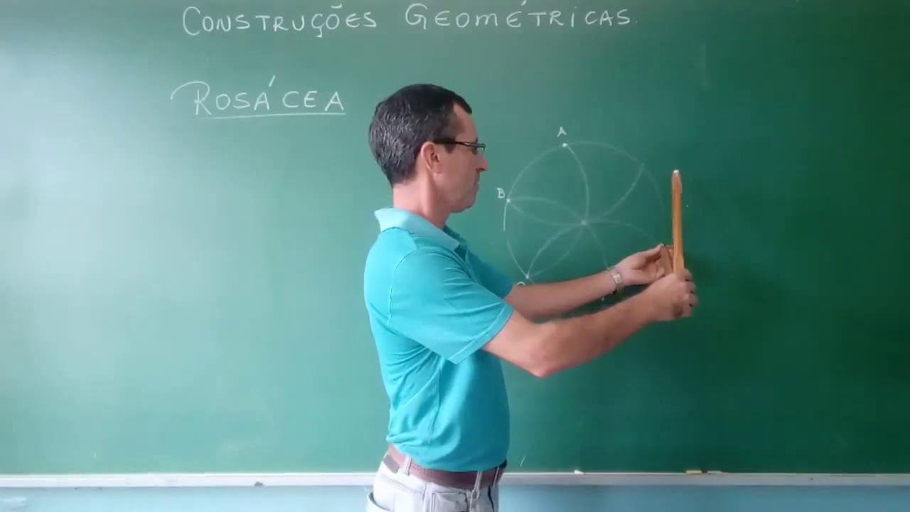 Construções Geométricas  -  Rosácea